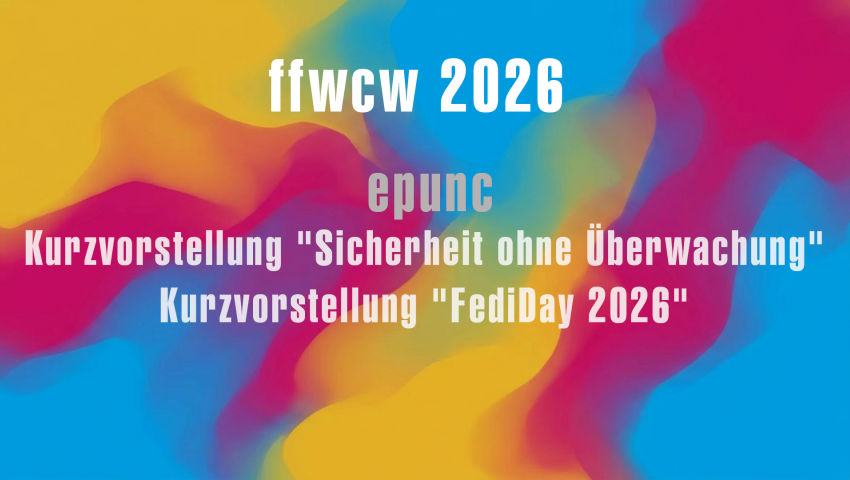 #ffwcw - Kurzvorstellungen - epunc